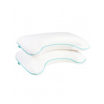 Подушка     ортопедическая 40х60   из жаккарда      пенополиуретан белая   Ambesonne