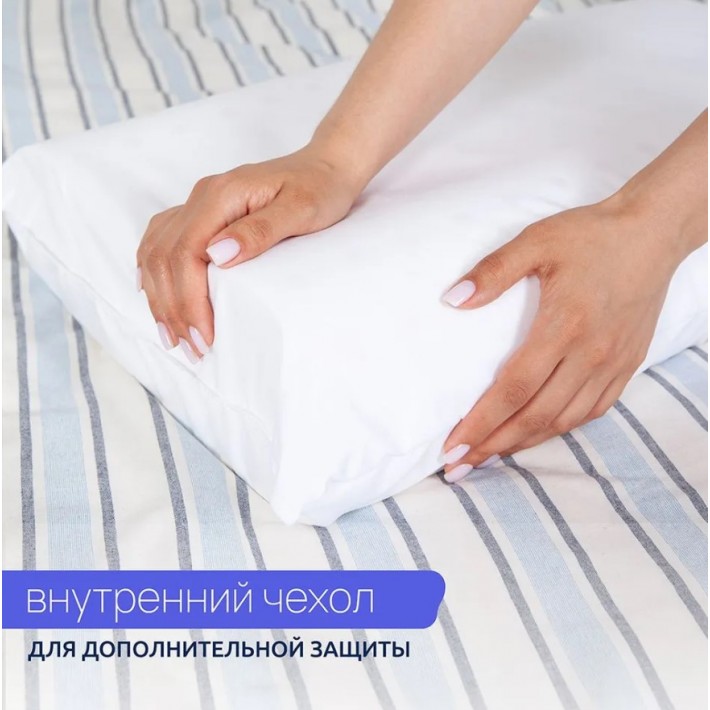 Подушка ортопедическая 40х60 трикотажная пенополиуретан Ambesonne