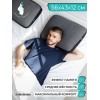Подушка ортопедическая 43х56 трикотажная пенополиуретан Ambesonne