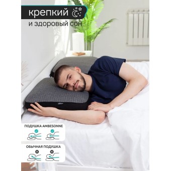 Подушка     ортопедическая 43х56   трикотажная      пенополиуретан    Ambesonne