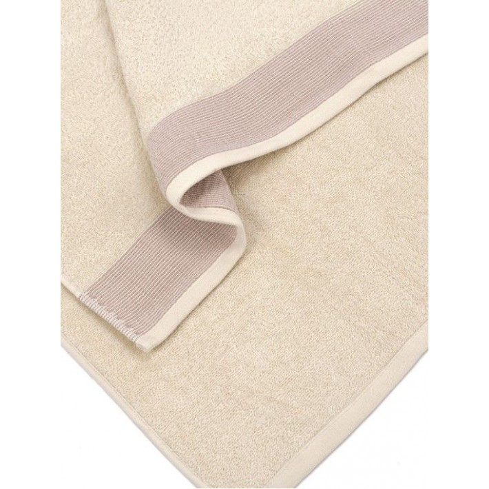 Полотенце для бани 70х130 махровое 500 г/м2 бежевое Донецкая мануфактура