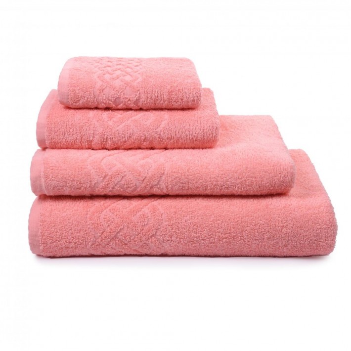 Plait ПЛ-3501-01933/01934 Полотенце 70*130 цв.458(персик)