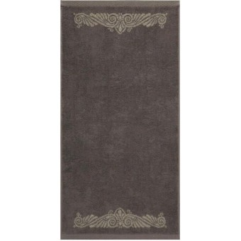 Полотенце     для бани 70х140   махровое  500 г/м2     коричневое   Донецкая мануфактура Linteo