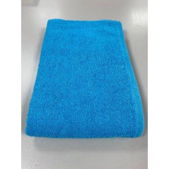 Полотенце для бани 70х130 махровое 365 г/м2 голубое Донецкая мануфактура