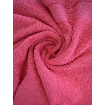 Полотенце     для бани 70х130   махровое  360 г/м2     розовое   Донецкая мануфактура  