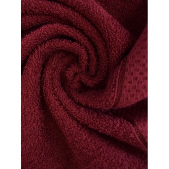 Полотенце     для бани 70х130   махровое  360 г/м2     бордовое   Донецкая мануфактура  