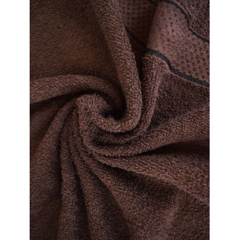 Полотенце     для бани 70х130   махровое  360 г/м2     коричневое   Донецкая мануфактура  