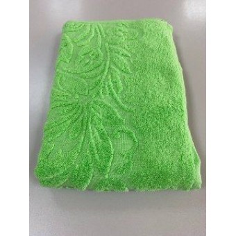 Полотенце     для бани 70х130   махровое  350 г/м2     зеленое   Донецкая мануфактура