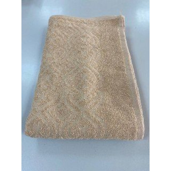 Полотенце для бани 70х130 махровое 360 г/м2 бежевое Донецкая мануфактура