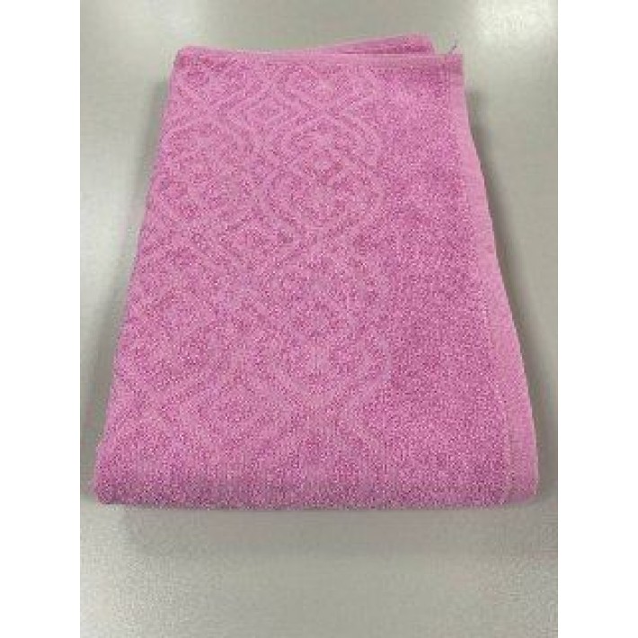Полотенце для бани 70х130 махровое 360 г/м2 розовое Донецкая мануфактура