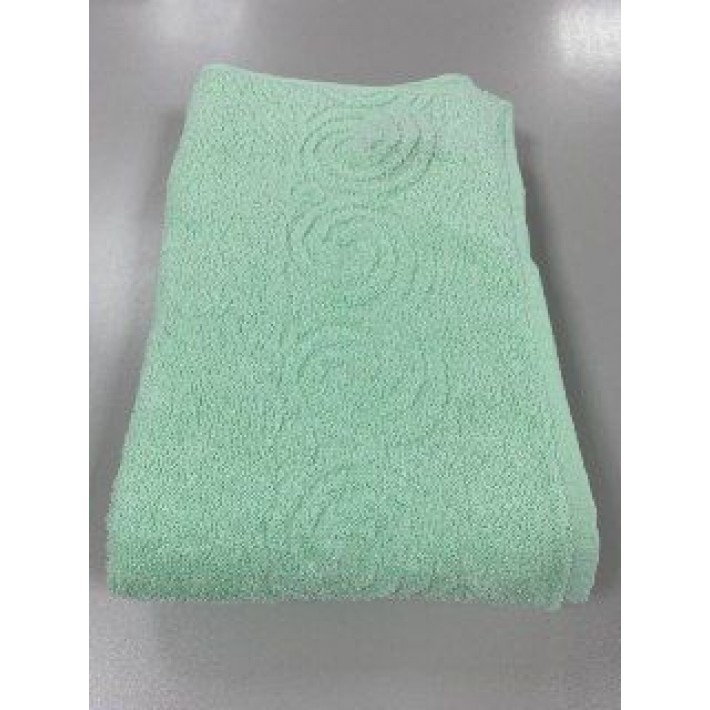 Полотенце для бани 70х130 махровое 360 г/м2 зеленое Донецкая мануфактура