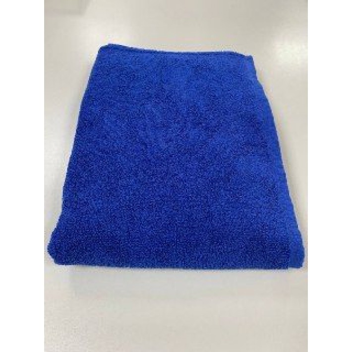 Полотенце для бани 70х140 махровое 420 г/м2 синее Донецкая мануфактура