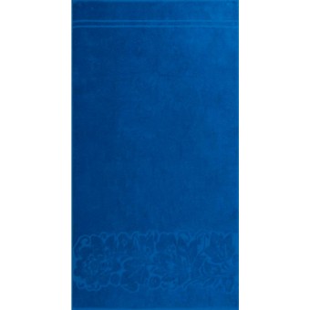 Полотенце     для бани 70х130   махровое  350 г/м2     синее   Донецкая мануфактура Folclore