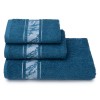 Marble pattern ПЛ-3501-5240-1 Полотенце 70*130 цв.18-4222 уценка