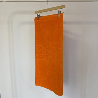 Полотенце     для бани 70х140   махровое  550 г/м2     оранжевое   Донецкая мануфактура