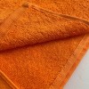 Полотенце для бани 70х140 махровое 550 г/м2 оранжевое Донецкая мануфактура