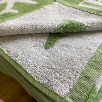 Полотенце     для бани 140х140   махровое  500 г/м2     зеленое   Донецкая мануфактура  