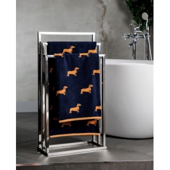 Полотенце  детское   для бани 70х130   махровое  460 г/м2     синее   Донецкая мануфактура Bassotti 