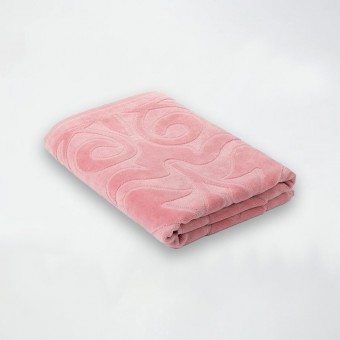 Полотенце     для бани 70х130   махровое  500 г/м2     розовое   Донецкая мануфактура Etere