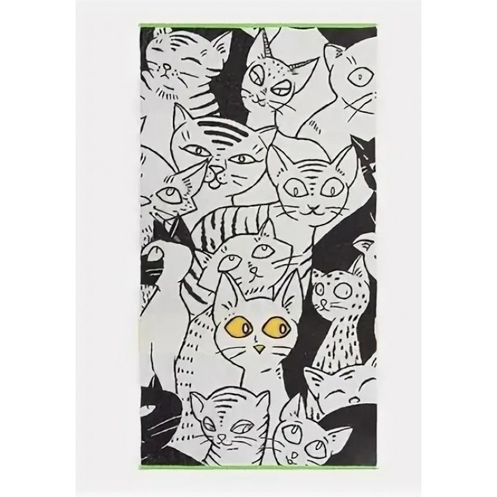 Cat s house ПЦ-3502-5787 Полотенце 70*130 цв.10000 уценка