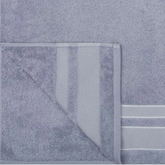 Полотенце     для бани 70х130   махровое  420 г/м2     серое   Донецкая мануфактура Laconico