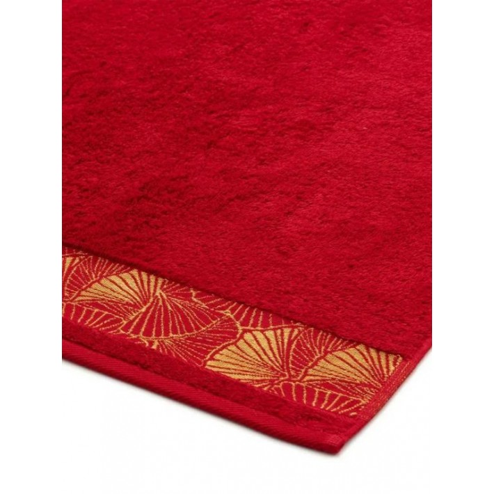 Полотенце для бани 70х130 махровое 460 г/м2 красное Донецкая мануфактура Albero relitto