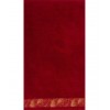 Полотенце для бани 70х130 махровое 460 г/м2 красное Донецкая мануфактура Albero relitto