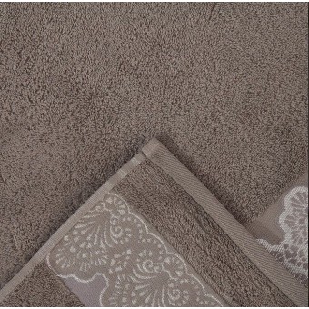 Полотенце     для бани 70х130   махровое  460 г/м2     коричневое   Донецкая мануфактура Salvietta