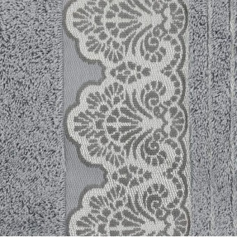 Полотенце     для бани 70х130   махровое  460 г/м2     серое   Донецкая мануфактура Salvietta