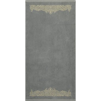 Полотенце     для бани 70х140   махровое  500 г/м2     серое   Донецкая мануфактура Linteo