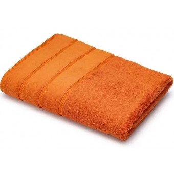 Полотенце     для бани 70х140   махровое  700 г/м2     оранжевое   Донецкая мануфактура Prezioso