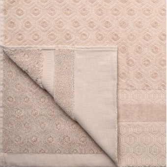 Полотенце     для бани 70х140   махровое  650 г/м2     бежевое   Донецкая мануфактура Smeraldo