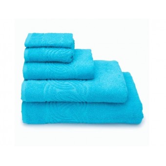 Полотенце     для бани 70х130   махровое  340 г/м2     голубое   Донецкая мануфактура Surf