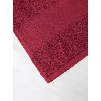 Полотенце     для лица 50х90   махровое  325 г/м2     красное   Донецкая мануфактура