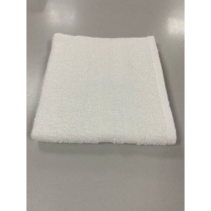 Полотенце для лица 50х90 махровое 305 г/м2 белое Донецкая мануфактура