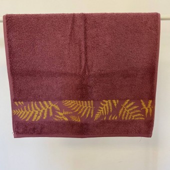 Полотенце     для лица 50х80   махровое  460 г/м2     коричневое   Донецкая мануфактура