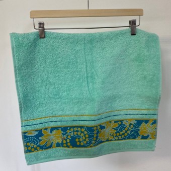 Полотенце     для лица 50х90   махровое  460 г/м2     голубое   Донецкая мануфактура