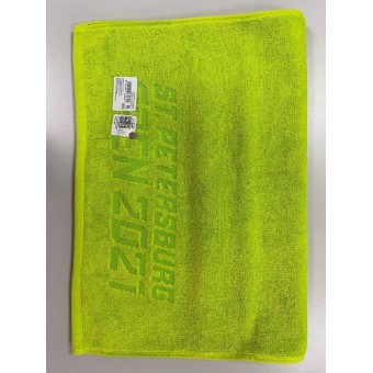 Полотенце     для лица 50х100   махровое  560 г/м2     зеленое   Донецкая мануфактура
