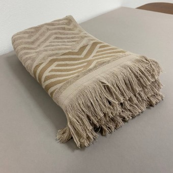 Полотенце     для лица 50х100   махровое  460 г/м2     хаки   Донецкая мануфактура