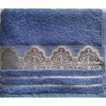 Полотенце     для лица 50х80   махровое  360 г/м2     фиолетовое   Донецкая мануфактура  