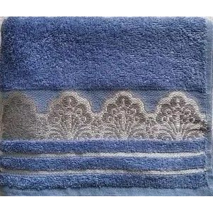 Полотенце для лица 50х80 махровое 360 г/м2 фиолетовое Донецкая мануфактура