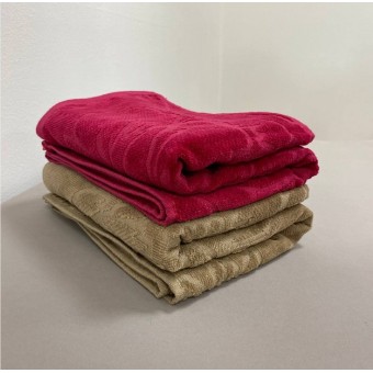 Полотенце     для лица 50х90   махровое  460 г/м2     розовое   Донецкая мануфактура