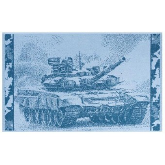 Полотенце     для лица 50х80   махровое  380 г/м2     синее   Донецкая мануфактура  