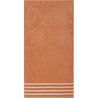 Полотенце     для лица 50х90   махровое  460 г/м2     оранжевое   Донецкая мануфактура