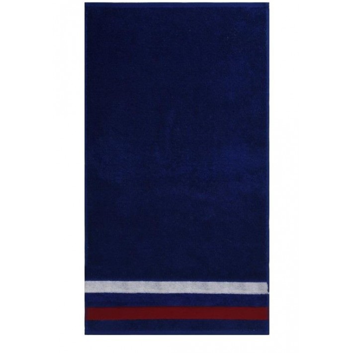 Полотенце для лица 50х90 махровое 460 г/м2 синее Донецкая мануфактура