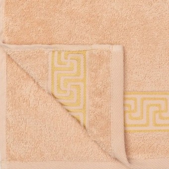 Полотенце     для лица 50х80   махровое  460 г/м2     бежевое   Донецкая мануфактура
