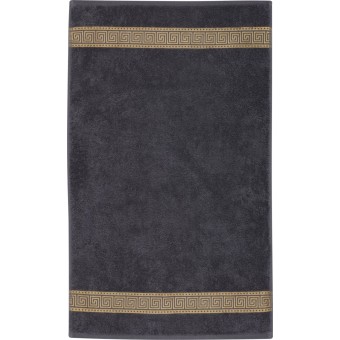 Полотенце     для лица 50х80   махровое  460 г/м2     серое   Донецкая мануфактура