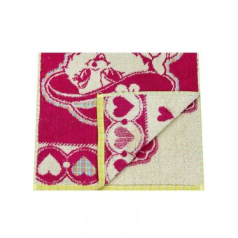 Полотенце     для рук 30х60   махровое  400 г/м2     Красный   Донецкая мануфактура