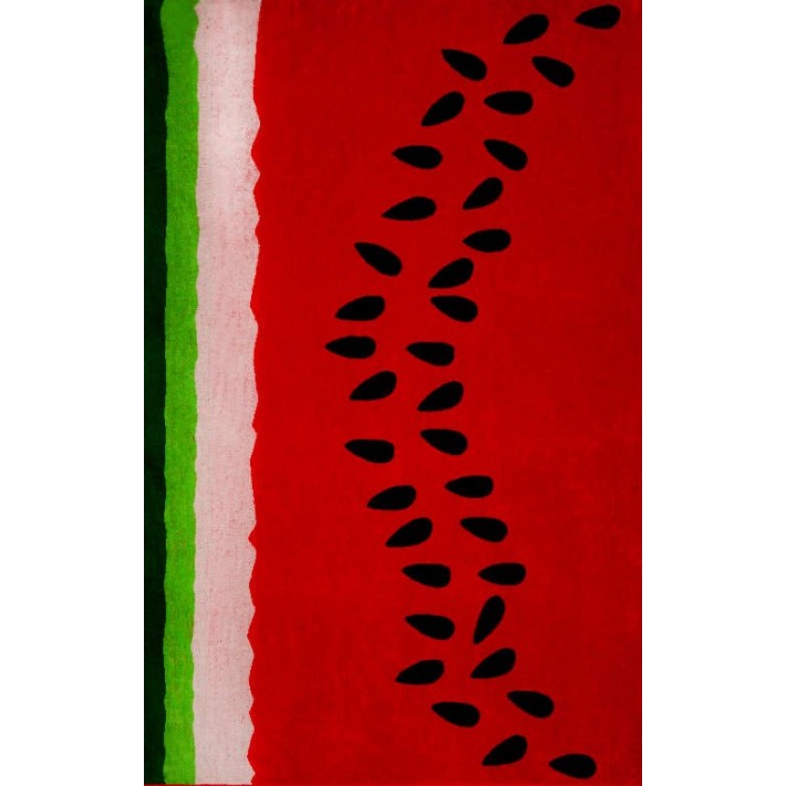 Полотенце для бани махровое красное Донецкая мануфактура