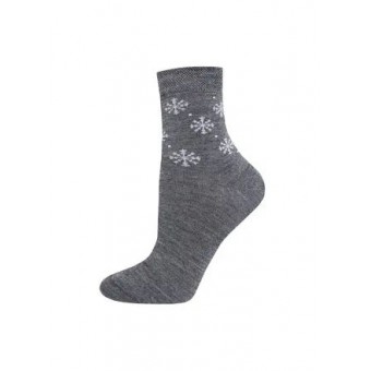 Носки теплые женские    25 размер          Темно-серый   Брестские  